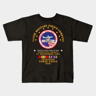 144th Military Police Co - 911 - ONE w SVC - Seal Kids T-Shirt